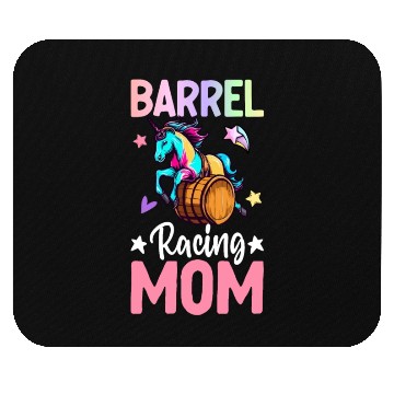 Discover Barrel Racer Horse Riding Mouse Pads