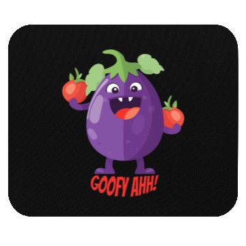 Discover Eggplant Tomato Party Goofy Ahh Mouse Pads