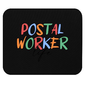 Discover Postal Worker Life Mouse Pads