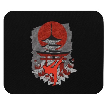 Discover Aikido Japan Style Martial Art Karate Mouse Pads