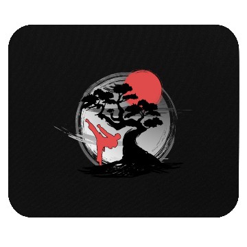 Discover Japanese Karate Mouse Pads