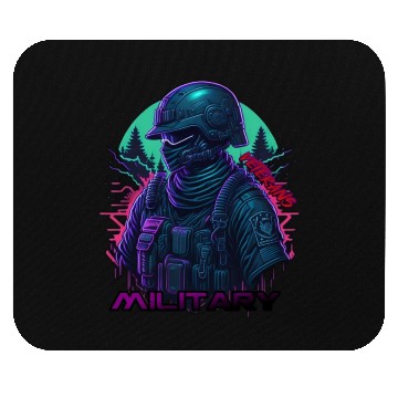 Discover A neon Veterans Day vector Mouse Pads