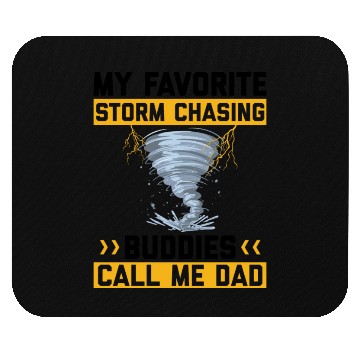Discover Storm chaser sayings Mouse Pads