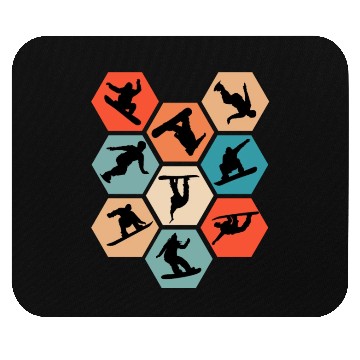 Discover Snowboard Freestyle Snowboarder Snowboarding Mouse Pads