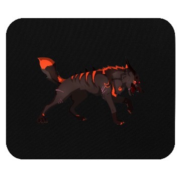 Discover Demon Wolf thingy Mouse Pads