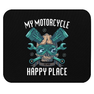 Discover My Motorcycle Mouse Pads