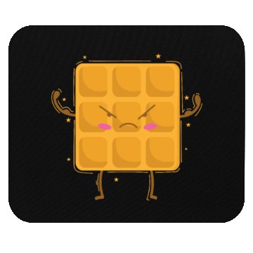Discover strong Waffle Baker Pastry Dough Mouse Pads