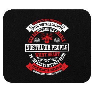 Discover Nostalgia People Wants Hearts Mouse Pads