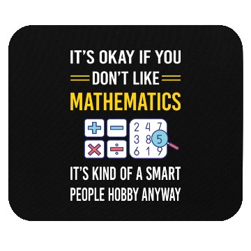 Discover Smart People Mathematics Math Maths Mouse Pads