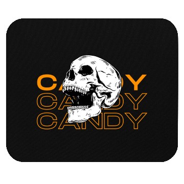 Discover Candy Candy Candy Skull Mouse Pads
