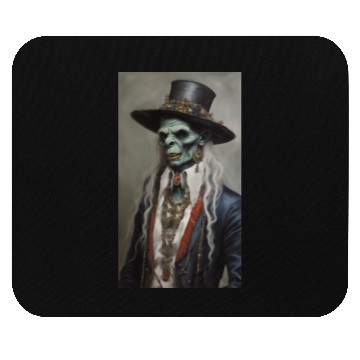 Discover Gypsi indian zombie vampire painting Mouse Pads