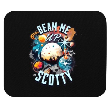 Discover Space Cosmos Adventure Mouse Pads