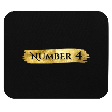 Discover Number 4 in Gold - Four Mouse Pads