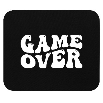 Discover Game over Mouse Pads