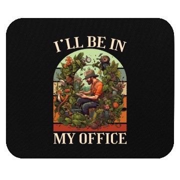 Discover Gardening Garden-plants Landscape-Gardener sayings Mouse Pads
