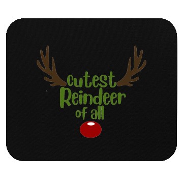 Discover Cutest Reindeer of All Mouse Pads
