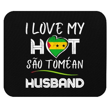 Discover São Toméan Husband Proud Wife Mouse Pads
