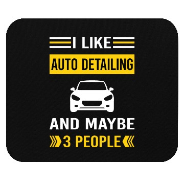 Discover 3 People Auto Detailing Car Detail Detailer Mouse Pads