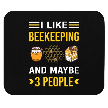 Discover 3 People Beekeeping Beekeeper Apiculture Mouse Pads