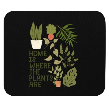 Discover House Plant Lady Quote Mouse Pads