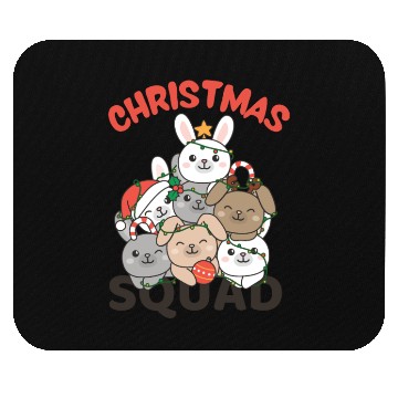 Discover Bunny Christmas Tree Christmas Squad Bunnies Mouse Pads