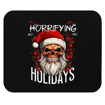 Discover Skull Santa Claus Horrifying Holidays Mouse Pads