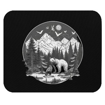 Discover Wilderness Watcher Mouse Pads