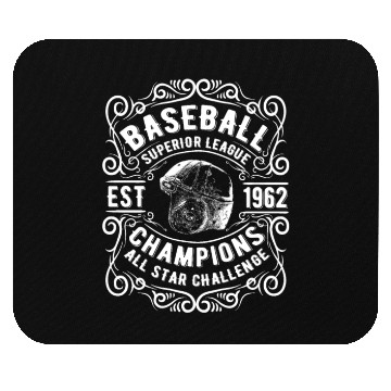 Discover Baseball champions all star challence Mouse Pads