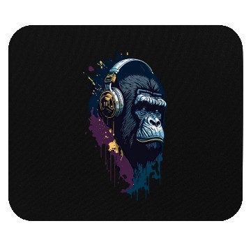 Discover monkey sound Mouse Pads