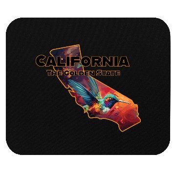Discover California Wildlife - hummingbird Mouse Pads