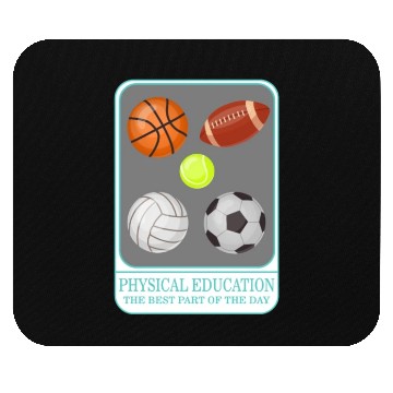Discover Physical Education Teacher Mouse Pads, P.E. Physical