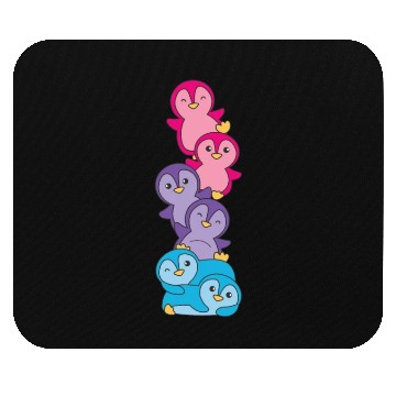 Discover Androgynous Flag Pride Lgbtq Cute Penguin Mouse Pads