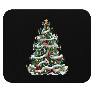 Discover Christmas tree7 Mouse Pads
