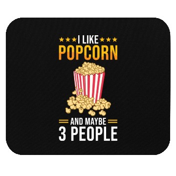 Discover Popcorn Lover Gift Funny Popcorn Mouse Pads