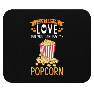 Discover Popcorn Lover Gift Funny Popcorn Mouse Pads