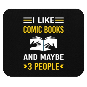 Discover 3 People Comic Books Comics Mouse Pads