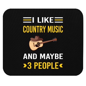 Discover 3 People Country Music Mouse Pads