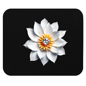 Discover Diamond Blossom Mouse Pads