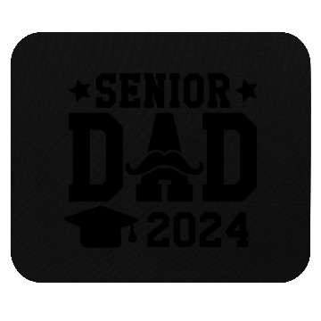 Discover Senior Dad 2024 Mouse Pads