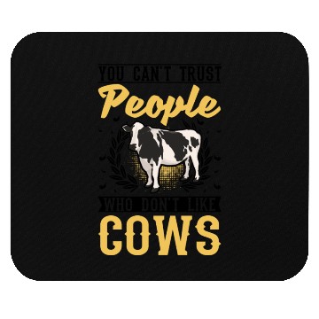 Discover Cow Farmer Rancher Cows Mouse Pads