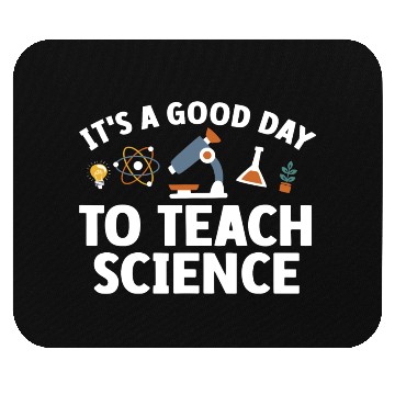 Discover Funny Science Teacher Men Women Nerd Physics Teach Mouse Pads