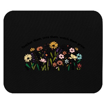 Discover Cute Floral, Teacher Mouse Pads