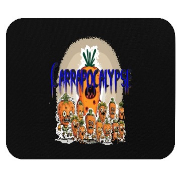 Discover Carrapocalypse - The Carrot Zombie Take Over Mouse Pads
