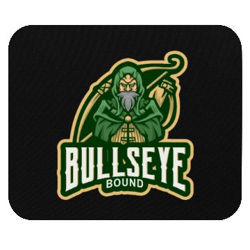 Discover Bullseye Bound archery Mouse Pads