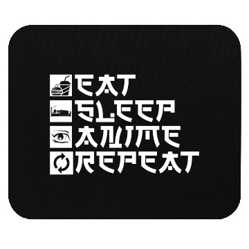 Discover Anime Typography Mouse Pads Japanese Manga Mouse Pads