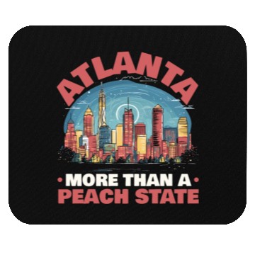 Discover Atlanta City Georgia USA America United States Mouse Pads
