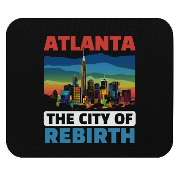 Discover Atlanta City Georgia USA America United States Mouse Pads