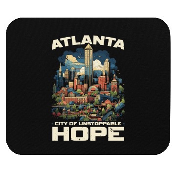 Discover Atlanta City Georgia USA America United States Mouse Pads