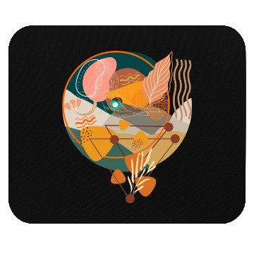 Discover Contemporary Bohemian Celestial Art Mouse Pads
