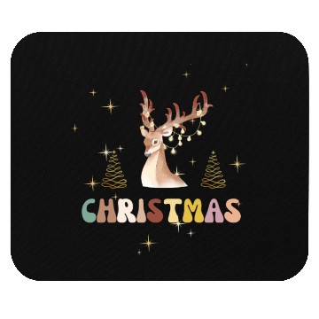 Discover reindeer christmas Mouse Pads
